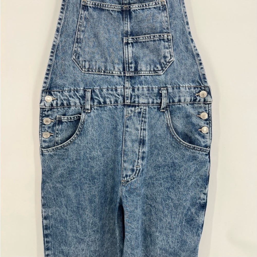 Free People Blue Denim Jeans Overalls - Picture 11 of 16